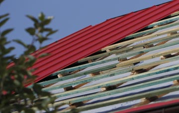 Glendoick corrugated roofing costs